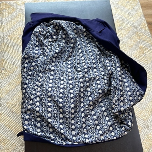 Vintage Anthropologie Tulle brand wool blend Peacoat SZ S-L - Picture 5 of 11